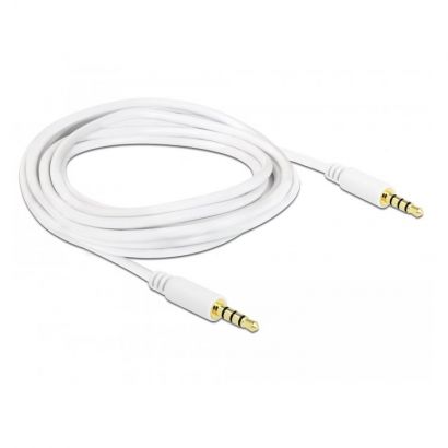 3,5Mm Audio Cable M/Μ 2M 4 Pin Ctia Delock 83441
