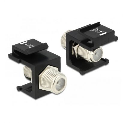 Keystone F Type F/F Mayρο Delock 86350