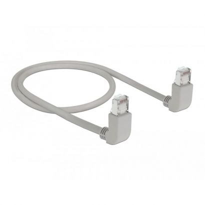 Sf/Utp 0.5M Cat5E 90° Upwards Delock 83510