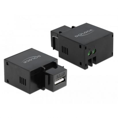 Keystone Module Usb Type-A Charging Port 2.1 A Black Delock 86506