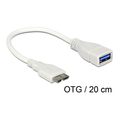 Adapter Usb3.0 Micro B Male /Usb A Female Otg Delock 83469