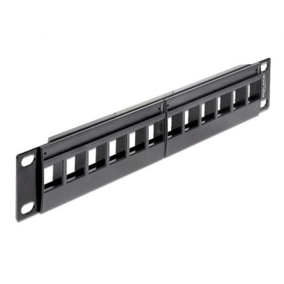Keystone Panel 10&Quot; 12Port Delock 43259
