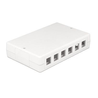 Keystone Surface Mounted Box 12 Port Delock 86172