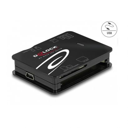 Card Reader  For Cf/Sd/Microsd/Ms/Xd/M2 Delock 91007