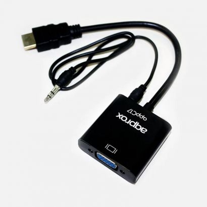 Converter Hdmi M To Vga F With Audio (1920X1080) Approx C17