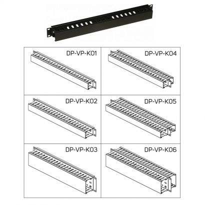 Οδηγος  Καλ. 1U Κλειστός Πλαστικός, 4Εκx4Εκ Conteg DP-VP-K01