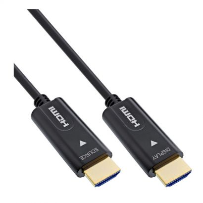 Καλώδιο Hdmi 10M 4K(4096X2160 @60Hz) Hybrid Fiber Optic Cable ( Aoc ) Intos 17510O