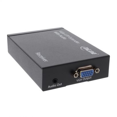 Extender Vga Me Utp 300M.( Only Receiver )1920X1200 Audio Intos 65016E