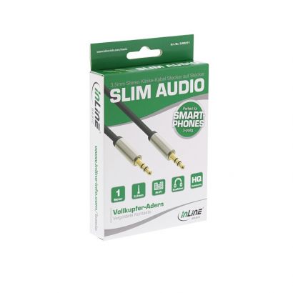 3,5Mm Audio Cable M/M 1M Intos S-99211