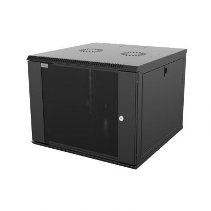 Επίτοιχη Com Βοχ Wall 9U Με Βάθος 600Mm  Μαύρη (Οπές Μ10) Mirsan WTC09U60MN.01