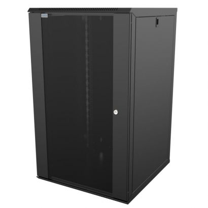 Επίτοιχη Com Βοχ Wall 20U Με Βάθος 600Mm Black (Οπες Μ10) Mirsan WTC20U60MN.01