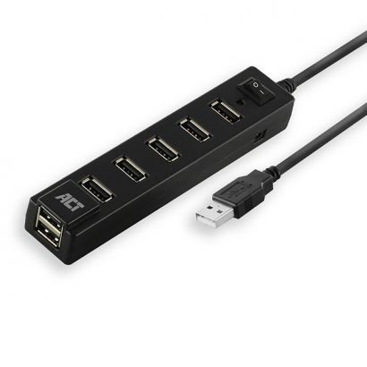 Hub 7 Port Usb 2.0 With On/Off Switch Intronics AC6215
