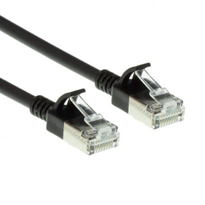 U/Ftp 3M Cat6A Μαυρο Slim Lszh Intronics DC7903