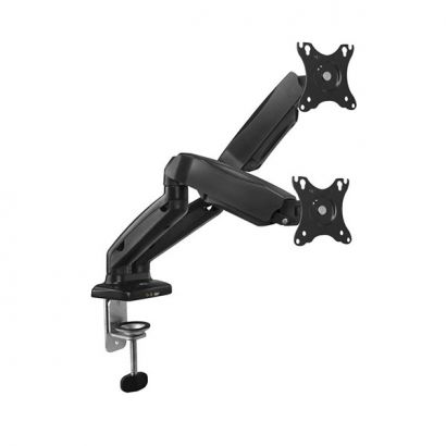 Βραχιονας Γραφειου Για 2 Οθονες 9Kgr 32&Quot;, Gas Spring Intronics AC8312