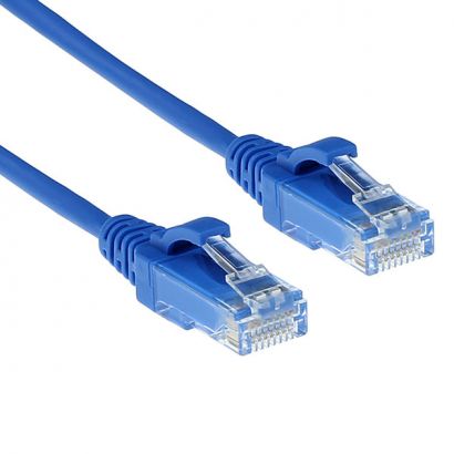 Utp 3M Cat6 Μπλε Slim Lszh Intronics DC9603