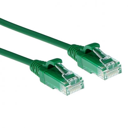Utp 2M Cat6 Πρασινο Slim Lszh Intronics DC9702