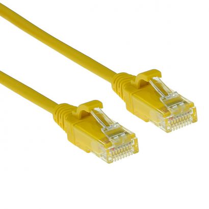 Utp 3M Cat6 Κιτρινο Slim Lszh Intronics DC9803