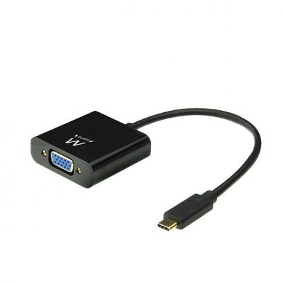 Adapter Usb Type-C Male To Vga/F New Code Ac7300 Intronics EW9821