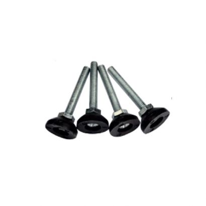 Πόδι Στήριξης Μ10 Για Επίτοιχο Rack (Σετ 4 Τεμ.) Steel STEEL-ZMN-PNY-WB-XX