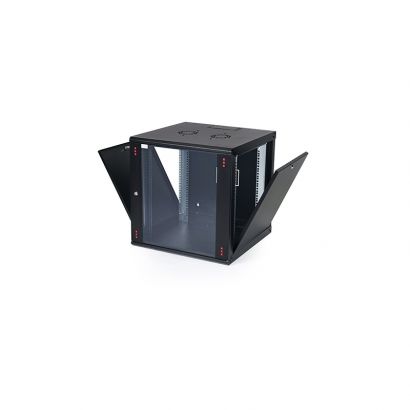 Επίτοιχη Elegant Wall 7U Με Βάθος 600Mm Μαύρη Elegant ELGW07U6060BL111