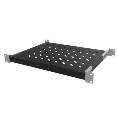 Ραφι 1Uγια Rack Με Βαθος 60Cm 50Kgr L= 34,50Cm+Brackets Ral9005 Mirsan SBR60.01_YK