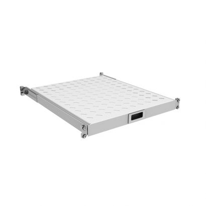 Τηλεσκοπικο 19" ράφι για rack με βαθος 100cm 1U R-R 75-85cm (35kgr) RAL9005 691651ATS.10 EFB