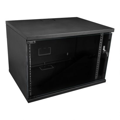 Επίτοιχη καμπίνα soho NG 7U με βάθος 400 mm ''Flat Pack'' RAL9005 40965 S-Link