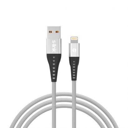 Cable Data/Charge (Fast Charge) Lightning to USB Type-A 1m 3Α 34819/STM55L S-Link