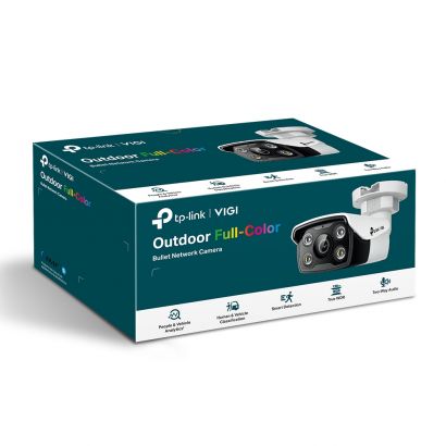 5MP Outdoor Full-Color Bullet Network Camera-4mm Lens VIGI C350(4mm) TP-Link