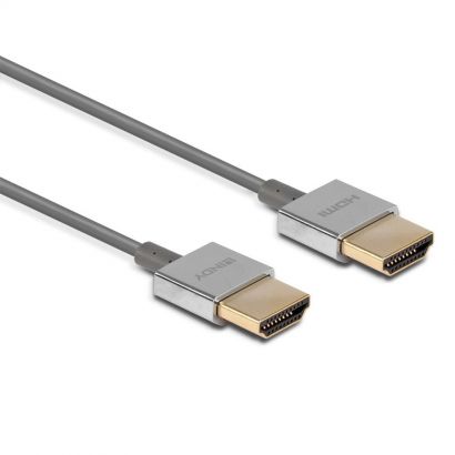 καλώδιο HDMI 2.1 0.5m 8K@60hz Slim (7680x4320@60Hz - 48Gbps) 36775 Lindy