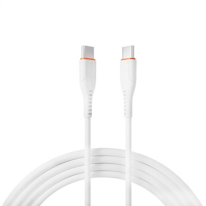 USB CABLE Type-C male to type-C male 1m data&charge 3A 37539/HY-XTP10 Hytech