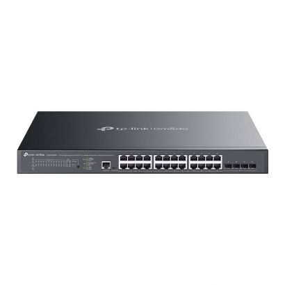 SWITCH 24-Port Gigabit and 4-Port 10GE SFP+ L2+ Managed Switch with 16-Port PoE+ & 8-Port PoE++ 500W SG3428XMPP TP-Link