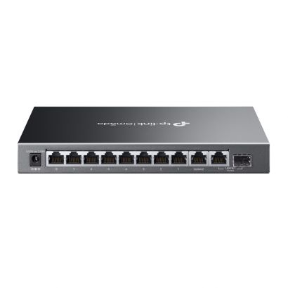 SWITCH Omada 10-Port +1 SFP Gigabit Easy Managed with 8-Port PoE+ 123W ES210GMP TP-Link