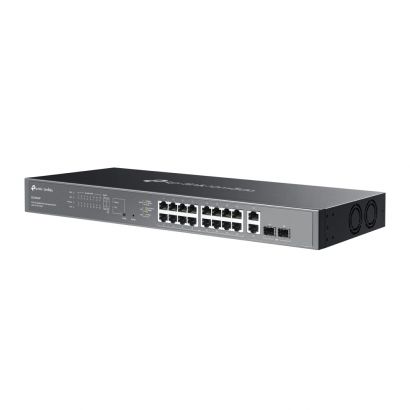 SWITCH Omada 20-Port Gigabit Easy Managed with 16-Port PoE+ 19'' 250W ES220GMP TP-Link