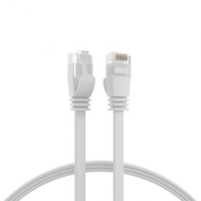UTP 0.5m Cat6a Λευκο extra-flat K8107WS.0,5 EFB