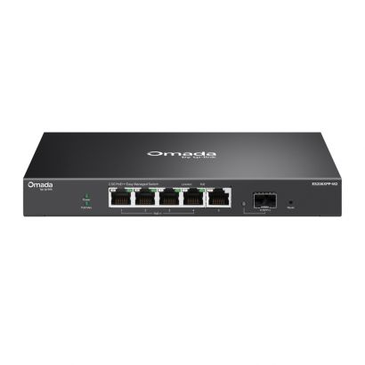 SWITCH Omada 5-Port 2.5G BASE-T 1-Port 10GE SFP+ Easy Managed 4-Port PoE++ 120W ES206XPP-M2 TP-Link