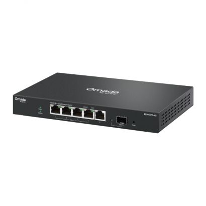 SWITCH Omada 5-Port 2.5G BASE-T 1-Port 10GE SFP+ Easy Managed 4-Port PoE++ 120W ES206XPP-M2 TP-Link