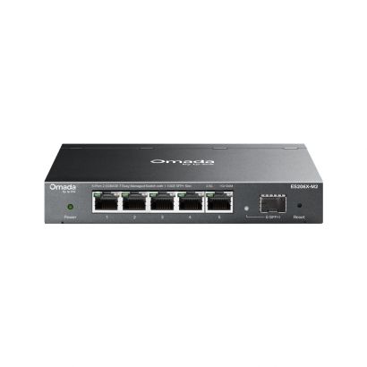 SWITCH Omada 5-Port 2.5GBASE-T Easy Managed with 1 10GE SFP+ Slot ES206X-M2 TP-Link