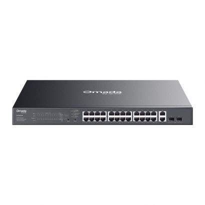 SWITCH Omada 28-Port Gigabit Easy Managed with 24-Port PoE+ 19'' 384W ES228GMP TP-Link