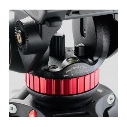 Επαγγελματική fluid κεφαλή βίντεο flat base MVH502AH Manfrotto