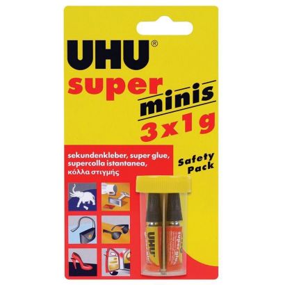 Super glue mini 3x1gr  UHU