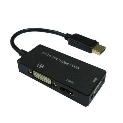 Adapter Display Port M to VGA/DVI/HDMI v1.2. Active 12.99.3153 VALUE