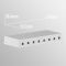 Keystone Surface Mounted Box 8 Port EC020400007 EFB