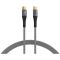 USB CABLE Type-C male to USB Type-C male (USB 2.0) PD3.0 100W 5A 1m (PD & DATA) USB-CC-00002 EFB