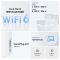 Mesh WiFi 6 System AX1500 + AV1000 Whole Home Powerline (3-PACK) Deco PX10(2-pack) TP-Link