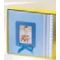 Άλμπουμ Βάπτισης Υφασμα Ριζόχαρτο Πουα 24X24Cm 20 Φύλλων 12047