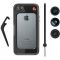 KLYP+ μαύρη θήκη για iPhone 5 & 5S + σετ από τρεις φακούς MKOKLYP5S Manfrotto